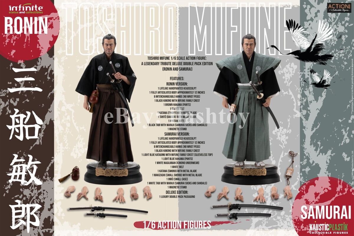 Infinite Statue 1/6 Toshiro Mifune Samurai & Ronin Double Infinite Statue 1/6 Toshiro Mifune Samurai & Ronin Double
