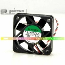 SUNON KD2404PFB3 24V 0.9W 4CM 4010 3-wire alarm signal inverter fan