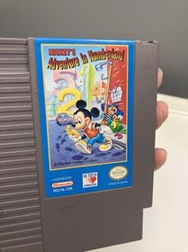 Mickey's Adventure in Numberland Nintendo NES Original - Cosmetically Flawed