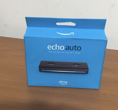 Amazon Echo Auto Smart Assistant Alexa Black New Unopened Sealed