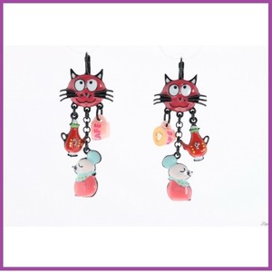 Boucles D Oreilles Tete De Chat Emaillee Fushia Lol Bijou Fantaisie Ebay Boucles D Oreilles Tete De Chat Emaillee Fushia Lol Bijou Fantaisie Ebay
