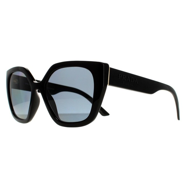 Prada Sunglasses PR 24XS 1AB5Z1 Black grey Woman for sale online | eBay