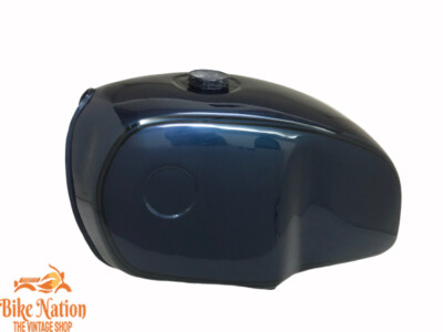 BMW R100 METALLIC BLUE TANK WITH DARK GREY STRIPES WITHOUT CAP |Fit For 