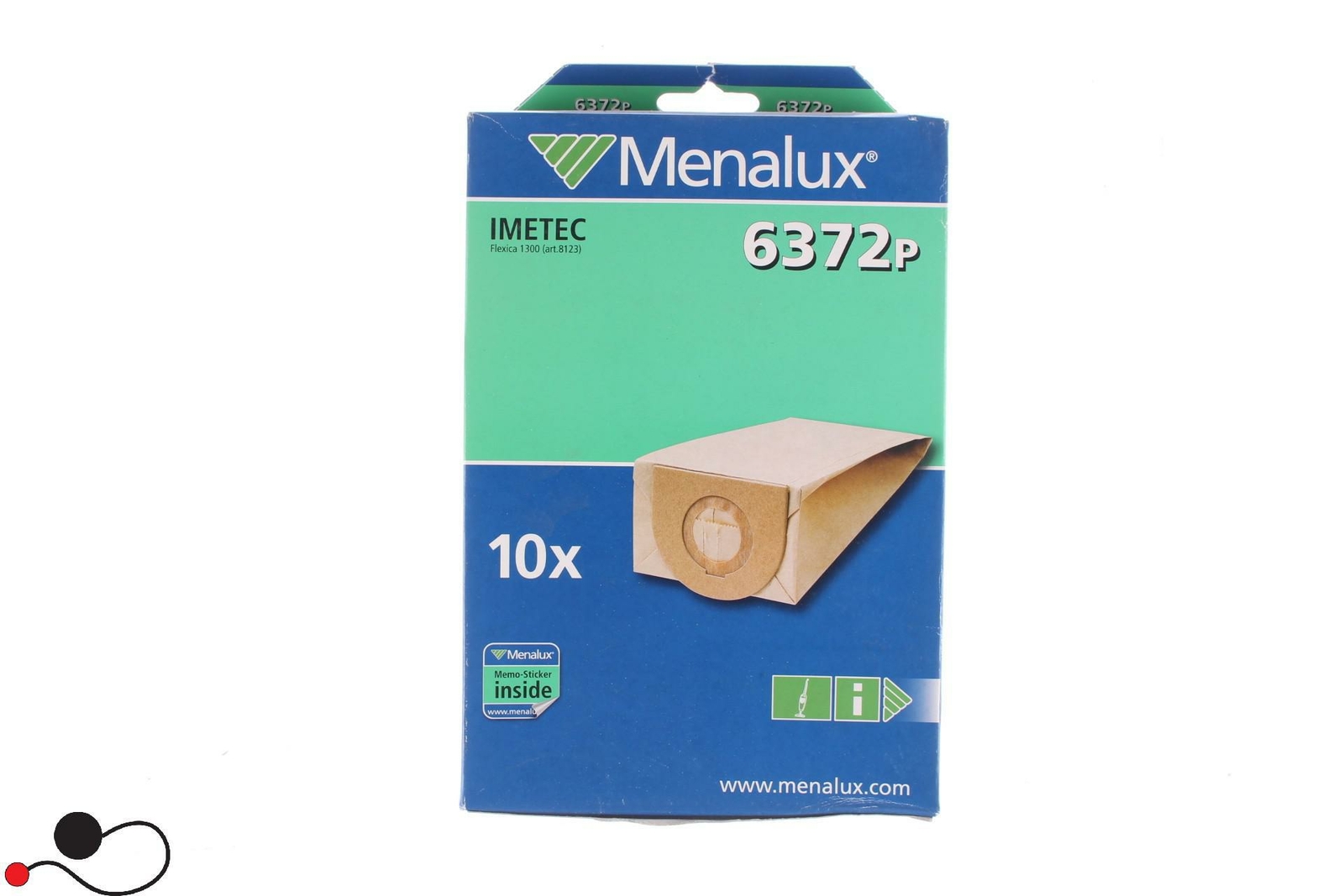 SACCHETTO ASPIRAPOLVERE MENALUX 6372P 10X IMETEC FLEXICA 9002561695 COMPATIBILE