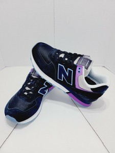 new balance 574 black and purple