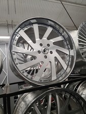 22x9-10.5 Forgis Twisted Concavo Pcd 5x112 Cb 66.56 Et 25 Front Et 35 Rear