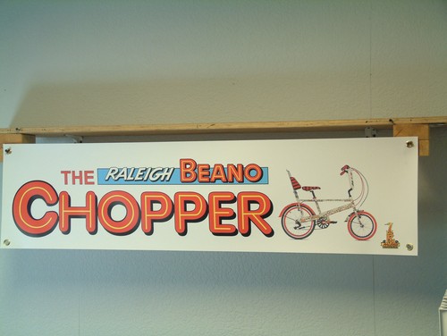 Raleigh Beano Chopper Cycle BANNER 