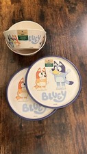 New Bluey Design by Zak Designs - Set of 2 Plates and 2 Bowls