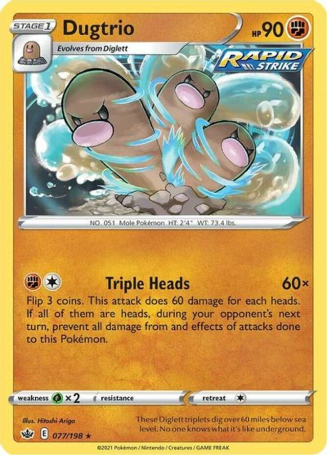 ポケモンカード 英語 ダグトリオ Dugtrio 1ed shadow less ポケモンカード 英語 ダグトリオ Dugtrio 1ed shadow less