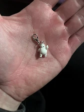 Ghostbusters Puft Man Micro Charm Zip Pull