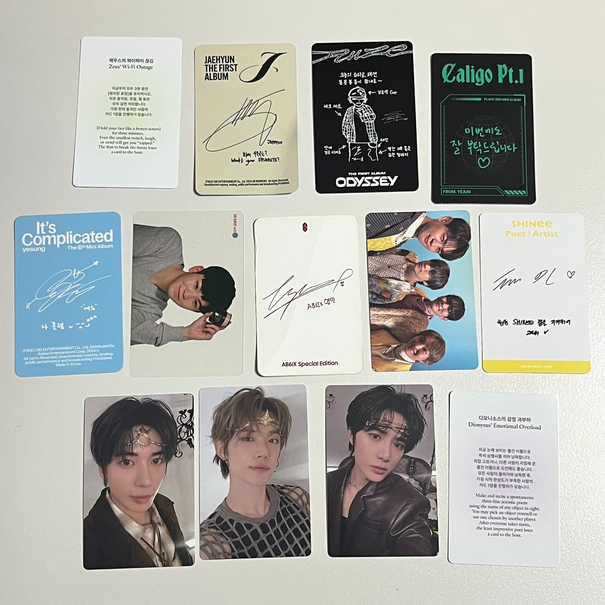 YEONJUN TXT Photocard 2026 SEASON'S GREETINGS Official Kpop | eBay