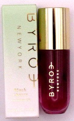 NIB Byroe Black Cherry Plump Lip Oil .12 fl. oz./3.7 ml (FULL SIZE)