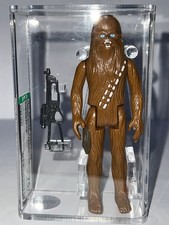 Star Wars Vintage KENNER 1977 Loose Chewbacca  LOOKS AWESOME   Graded AFA 75