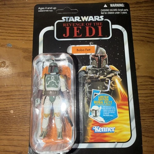Star Wars 3.75" Vintage Collection TVC VC09 Revenge Jedi Boba Fett Unpunched New