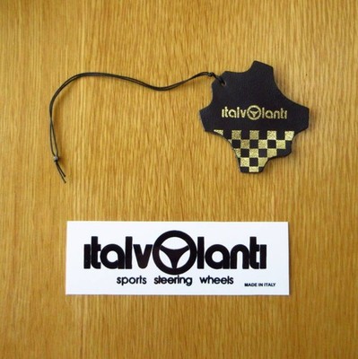 italvolanti IMOLA sport Leather Steering Wheel 360mm Black JDM R32