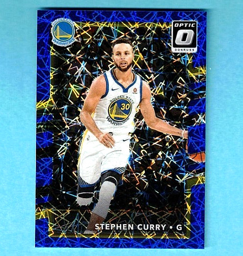 Stephen Curry 2017-18 Optic Blue Velocity Prizm #46 C108