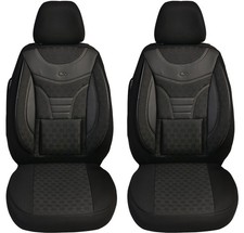 Schonbezüge Sitzbezüge für Peugeot 308 1 Bj 2007-13 in Schwarz 910