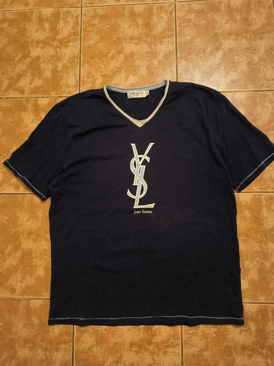 ysl logo t shirt products for sale | eBay