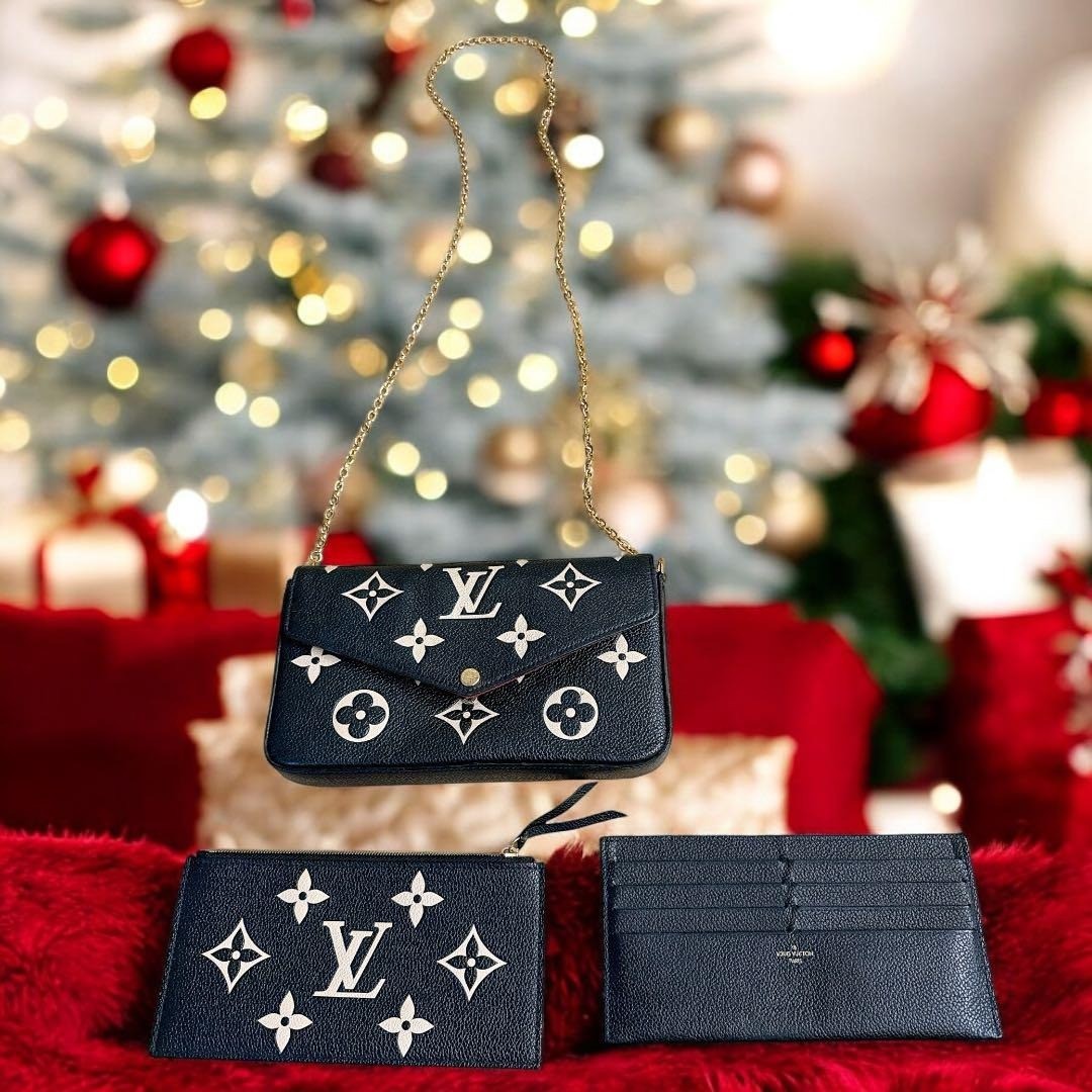 LOUIS VUITTON Pochette Felicie Shoulder Bag M80482 Monogram