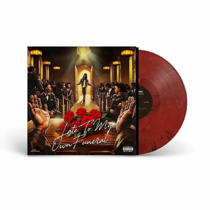 JAMES. Boldy - Late To My Own Funeral - red marbled vinyl LP (indie exclusive)