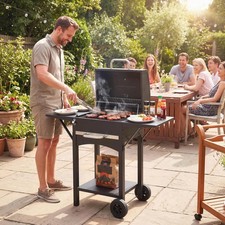 AGM, griglia a carbone, portatile, pieghevole, barbecue, scrivania, tavolo da esterno, in