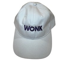 Gorra de béisbol Quorum Wonk blanca ajustable Port & Company 100 % algodón
