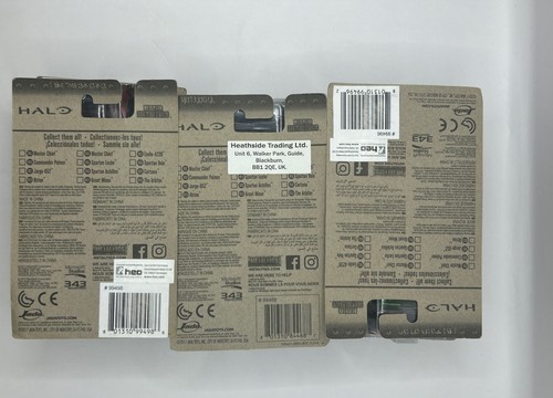Halo Nano Metalfigs Die-Cast Complete Set All 12 Figures New On Card Spartan Cov - Picture 15 of 16