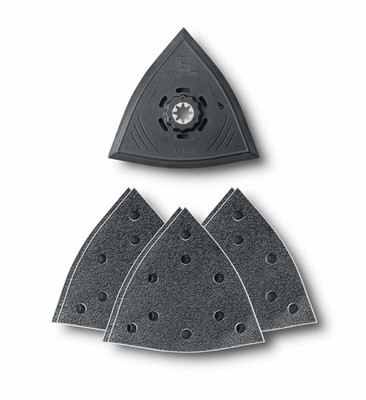 Fein Schleifplatten-Set SLP KL130 gelocht, Aufnahme StarlockPlus (5455157)