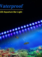 Led Aquarium Light Marine Creature Lamp 54W Strip Bar Light with All Blue 470Nm