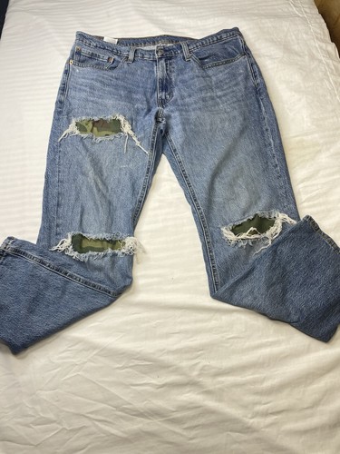 Levi's 541 Distressed Jeans - Men's Size 34x30 - Picture 2 of 7