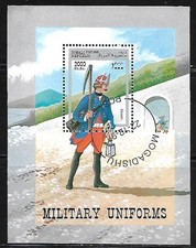 Somalie 1997 BF oblitéré Uniformes militaires (AQ72)