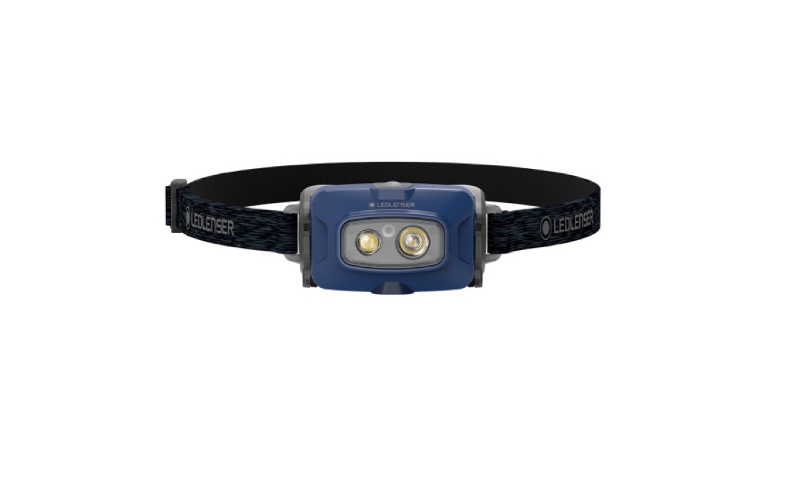 LedLenser torcia frontale a Led HF4 Blu 500 lumen 130 metri