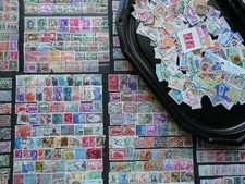 (LOT-VRAC 506) + 1000 timbres de BELGIQUE à trier  (photos dans le texte)