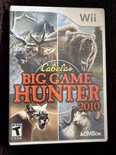 Cabela's Big Game Hunter 2010 - Nintendo  Wii Video Game with Manual