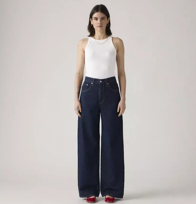 LEVI'S Cinch Baggy Women's Jeans, Reign Of The Rinse - Dark Wash