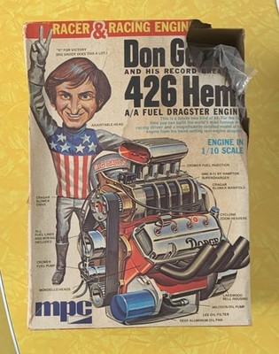 MPC Racer & Racing Engine Series Don Garlits & 426 HEMI Kit #1-0701-250 1/10