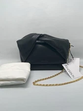 JW ANDERSON Twister midi leather shoulder bag Retail $1050