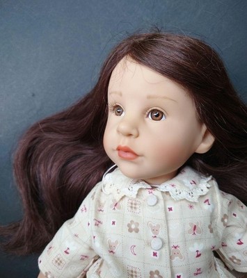 Gotz Principessa by Elisabeth Lindner H55cm Brown Hair Vintage Rare From Japan