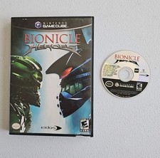 Bionicle Heroes (Nintendo GameCube, 2006) No Manual clean disc - GOOD