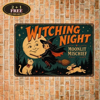 halloween_witch_charming_cat_rabbit_signs_dcor