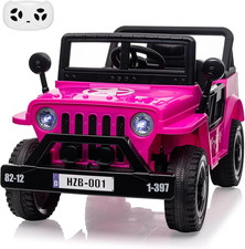 12V Ride on Truck Car for Kids, Electric Ride on Car with Remote Control, MP3, L