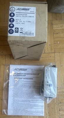 American Dynamics ADCSHR2412N Super High Resolution Fixed Camera Lot Of 2