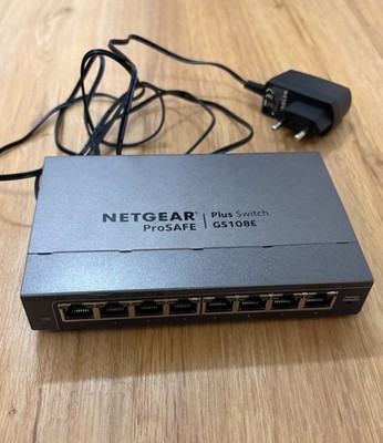 Netgear Switch / GS108E / 8-Port / Gigabit Switch / Sehr guter Zustand