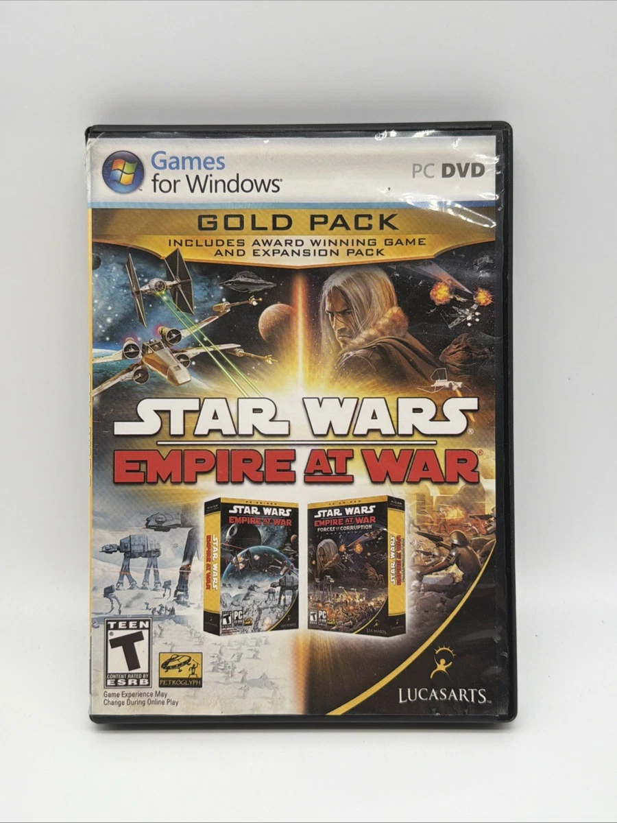 STAR WARS Empire at War-Gold Pack Video Games for sale | eBay