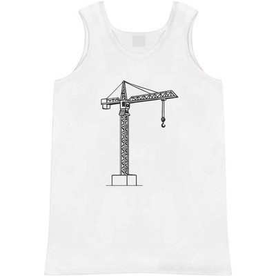 Trägershirt/Tanktop ''Building Crane'' für Erwachsene (AV056564)