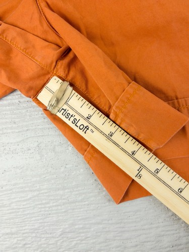 Lucky Brand Shorts 14/32 Faded Orange Printed Detailing Pockets Summer 08 - Picture 6 of 7