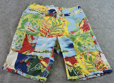 Polo Ralph Lauren Mens 30x10 Hawaiian Beach Board Shorts
