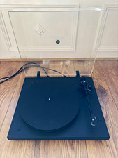 Ariston Elite Black Belt Drive Turntable with Dust Cover RCA Type G Plug