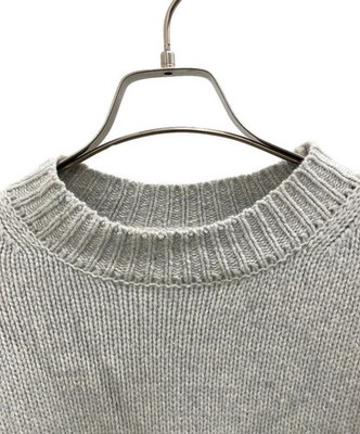 STEVEN ALAN Hamilton Lambswool Mock Neck Knit Size: L Gray Men 