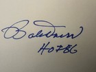 Bobby Doerr Hall Of Fame Boston Red Sox Autographed 3x5 Signature Cut — photo 3
